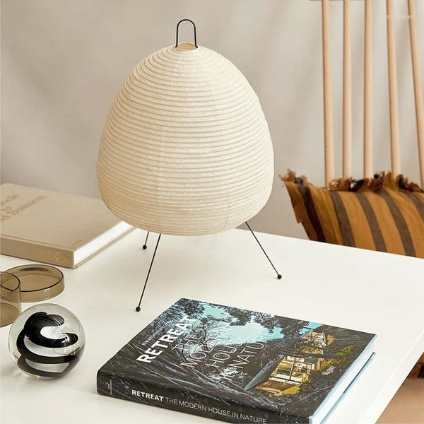 Tischlampen, modernes Dekor, LED-Stativlampe, kreatives Design, Wohnzimmer, Arbeitszimmer, Papierlampenschirm, Schreibtisch, Zuhause, LOFT, Nachttischbeleuchtung