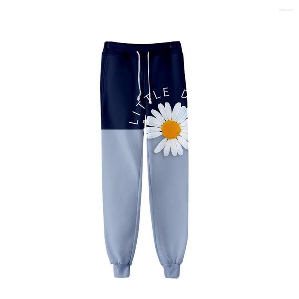 Erkekler Pantolon Daisy 3d Baskılı Sweatpants Moda Günlük Jogger Harajuku İnce Kadınlar/Erkekler Pantolon