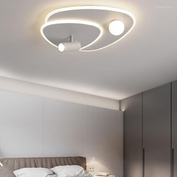 Lampadari Moderni A Soffitto A Led Con Faretti Per Sala Da Pranzo Luci Camera Da Letto Apparecchio Di Illuminazione Decor Cucina Lampade In Acrilico Nero