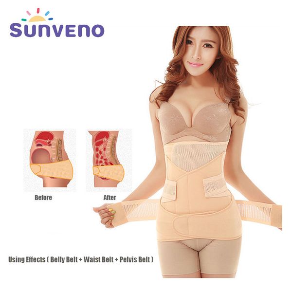 Altre forniture di maternit￠ Sunveno Professional Postpartum Pelly Banda ShapeWear 3 in 1 Banda di serratura della cintura dimagrante 221101