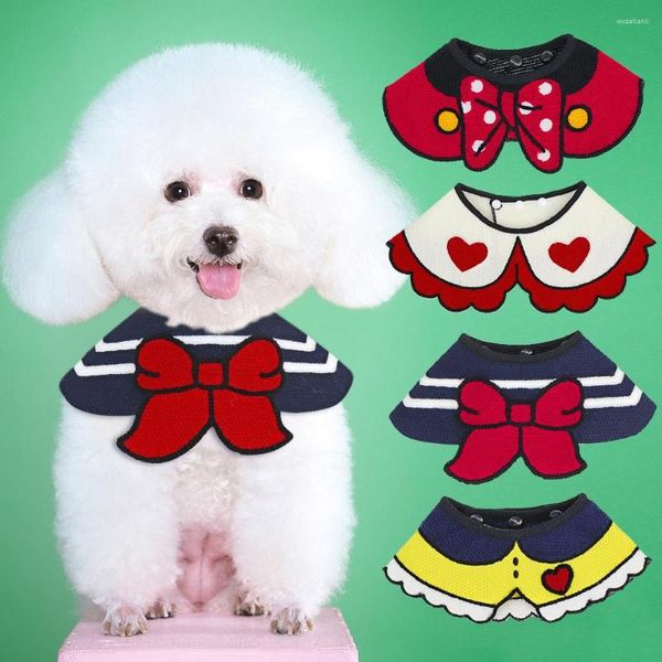 Acessórios para roupas de cachorro Cat Bandana Puppy Kitten Bowtie Collar Pets Acessorios for Dogs Sconef Mascotas Accesorios Pet Products