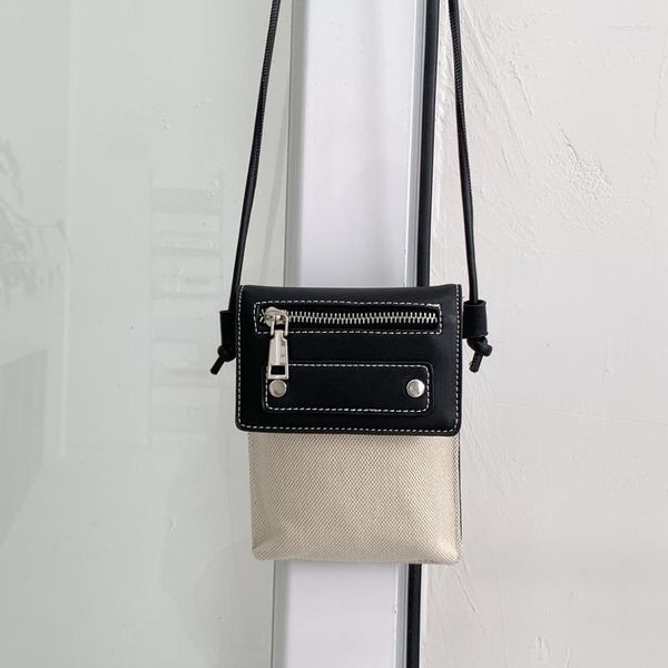 Вечерние сумки 2022 Ladies Mini Mini Crossbody Crown Sack Women Женщины плечо Япония Canvas Pu