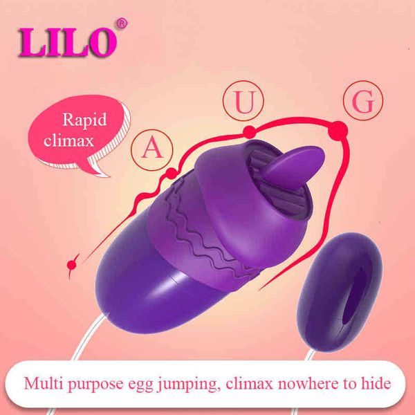 Too de brinquedo sexual Electric Massagers Toys Masager Massager LILO USB Egg Vibrating Adult Products feminino MUTO VIBRAￇￃO DUPLO VIBRATOR DO VIBRAￇￃO PARA NJF2