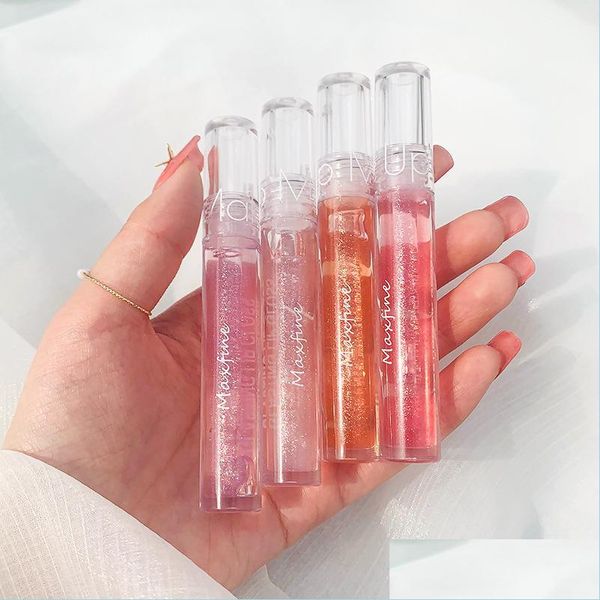 Lipgloss, natürlicher hoher Lippenstift, langanhaltend, feuchtigkeitsspendend, pflegender Lipgloss, reduziert Lippenlinien, Pflaumenserum, Ölpflege, Tropfen D, Dhj7Z