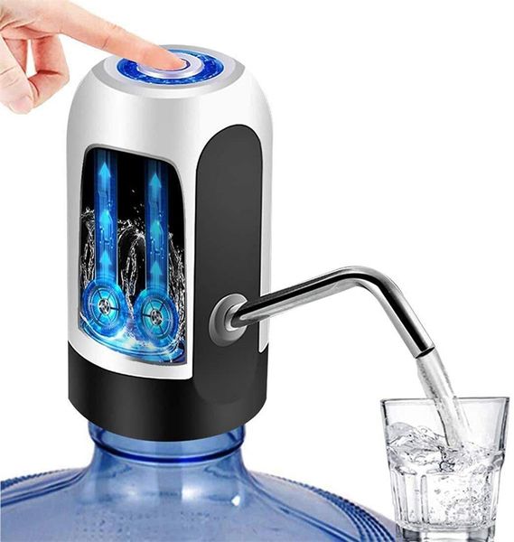 Haushalts Küche Essbar Automatische elektrische Flaschenflasche Wasserpumpe Ladespender reiner Eimer Wasserpresse Auslasssaugung