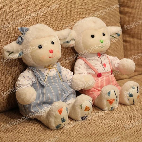 30/40cm Casy Creative Lamb Doll Suspenders