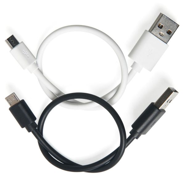 Cavi di tipo C corti 25 cm Tipo C Caricatore micro USB Cavo di sincronizzazione dati Cavo di ricarica rapida per Xiaomi Huawei Samsung HTC