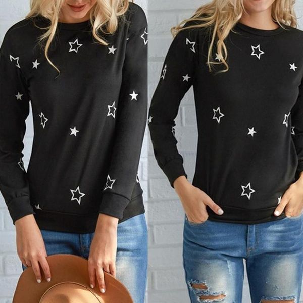 Suéter de suéteres femininos suéter feminino as estrelas da moda bordam camisetas casuais blush top long cardigan casat