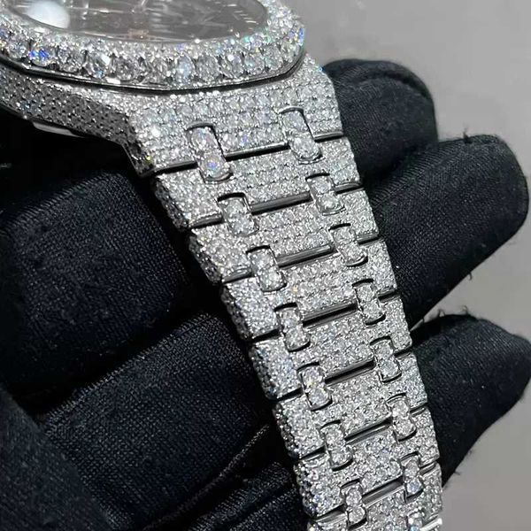Qdj5 2023 andere Uhren Armbanduhren 2023 Neue Version VVS1 VIP Ston Skeleton Watch Pass TT Mens Diamonds Top -Qualität mechanischer ETA -Bewegung Luxus herausgegeben