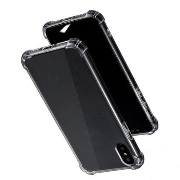 Custodie per telefoni antiurto trasparenti Clear TPU Protect Cover per iPhone 14 12 13 11 Pro Max 7 8 X XS XR
