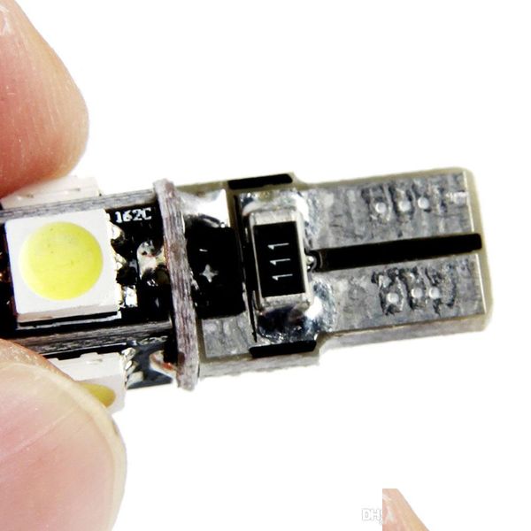 Auto-Rückleuchten 100 x T10 Smd Canbus 5 Smd LED Auto W5W 194 Fehler Motiv Leselicht Bb Lampe Drop Lieferung 2022 Handys Motorräder L Dheic