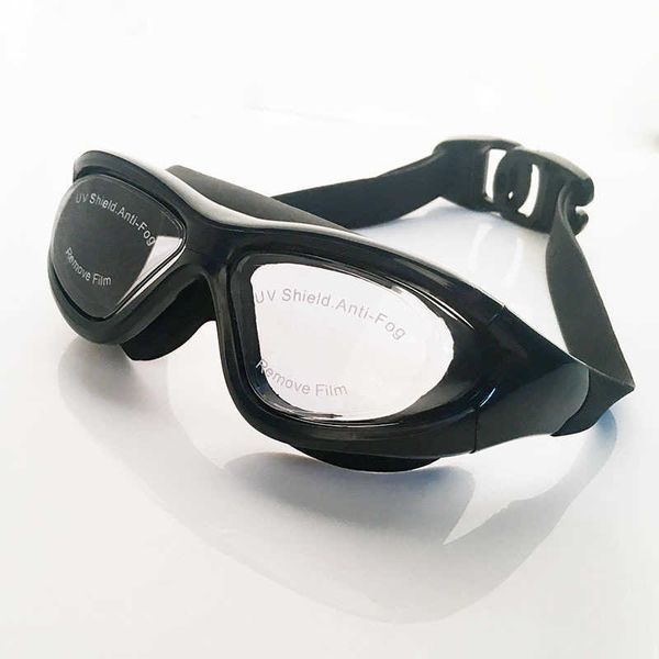 occhiali 2022 Occhialini da nuoto per adulti HD Antifog Placca Occhiali da nuoto Grandi lenti a scatola Equipm all'ingrosso L221028