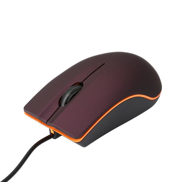 Mouse de mouse óptico de laptop para jogos MOUS DE WIRED WIDE