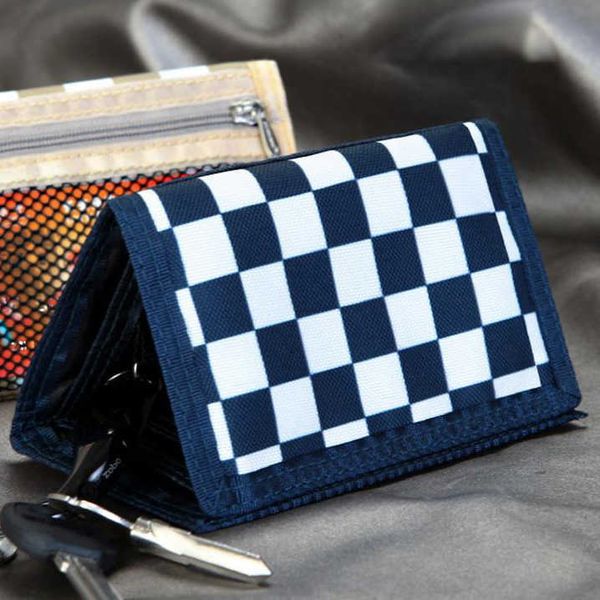 Wallets Men Fashion Canvas Fabric Pesses curtas Cartões de carteira Id Holder Money Mini Bags Bolsa bolso de bolsa de moedas