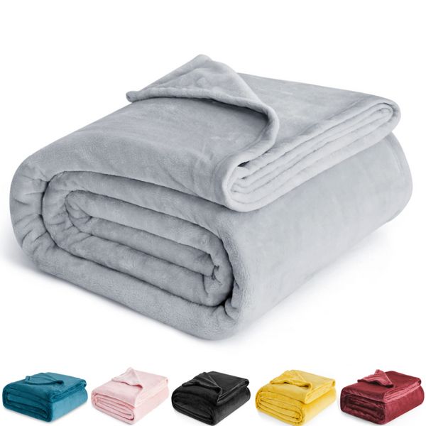 50x60 pollici bianco grigio coperta maglia maglione coperte in pile poliestere sublimazione stampa fai da te divano letto tappeto FY5623 tt1103