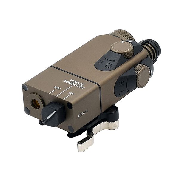 Jagdzielfernrohr OTAL-C IR Offset Taktisches Zielen Laser-Klassisches grünes Laservisier mit Schnellverschluss-HT-Halterung für Picatinny-Schiene