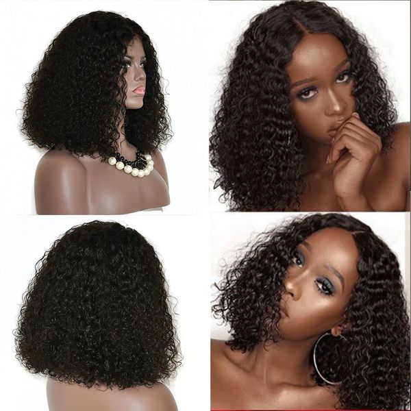 Jyz solto Curly 13x4lace front human hel peruca Remy ￡gua frontal peruca 180 peruca de fechamento de densidade para mulheres