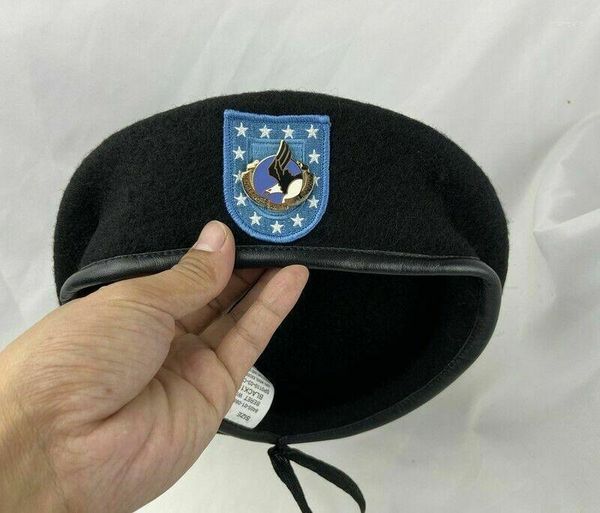 Berretti Reggimento di fanteria dell'esercito americano Lana Berretto Rendezvo con berretto cappello militare emblema