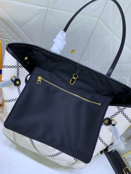 Классические модные дизайнеры сумки Tote Женщины роскошные сумочки Messenger плечо для кросса дизайнерская сумка M46040