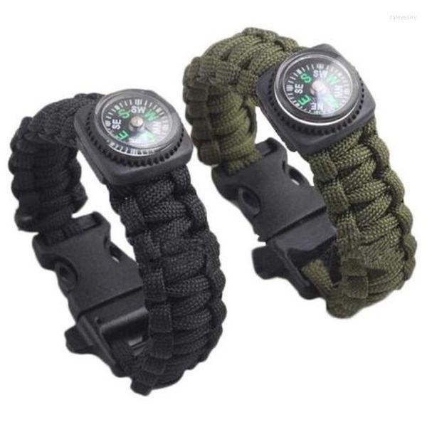 Boinas do exército portátil verde lente dobrável bússola multifuncionamento militar painel Dash Dash Mount Outdoor Tools