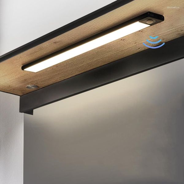 Luci notturne 20 40 cm Luce a LED ULTRA IMBIETTINO DI MOVIMENTO Sensore Light USB ricaricabile per il guardaroba della camera da letto da cucina 3 colori