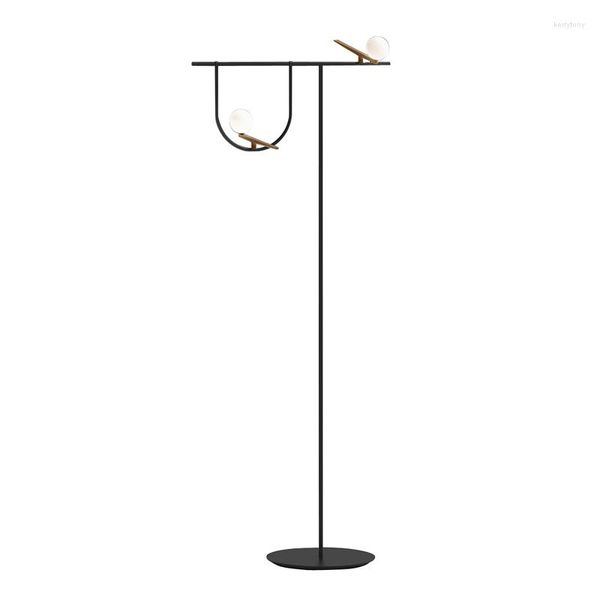 Stehlampen Postmoderne minimalistische kreative Vogel Persönlichkeit Design Schmiedeeisen Modell Raum Stehleuchten LED Ecklampe