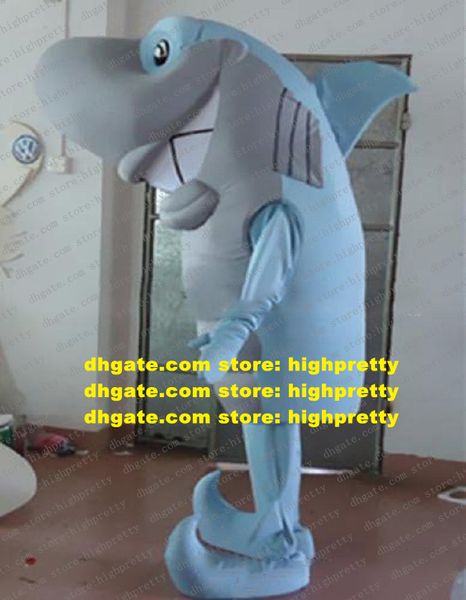 Costume da mascotte di pesce squalo Costume da personaggio dei cartoni animati per adulti Vestito da cerimonia di inizio attività Banchetto di apprezzamento zz7955