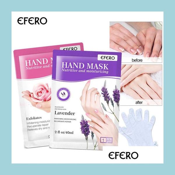 Altri strumenti per la cura della pelle Efero Guanti maschera idratante per le mani Strumento spa esfoliante Beauty Nourish Cura della pelle 6Pairs Drop Delivery 2022 He Dhalk