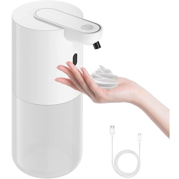 Dispenser di sapone liquido Premium Automatico a parete Touchless Quarta marcia Interruttori regolabili Sensore di movimento a infrarossi 221103