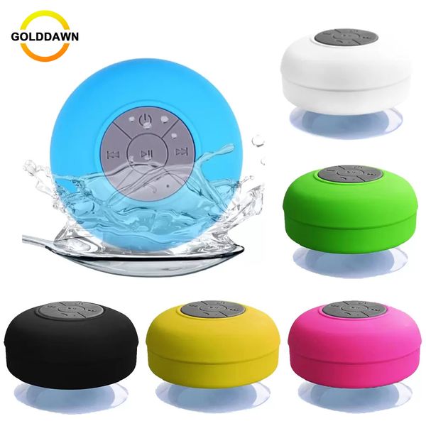 Altoparlante wireless Altoparlanti vivavoce impermeabili per doccia Altoparlante stereo portatile per bagno Piscina Auto Spiaggia all'aperto