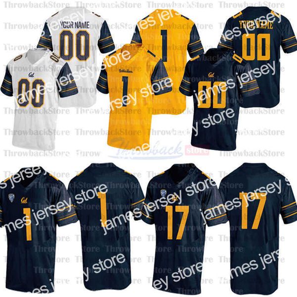 American American College Football Wear Abbigliamento da football universitario Maglie da football americano personalizzate per il California College 8 Aaron Rodgers 10 Marshawn Lynch 3