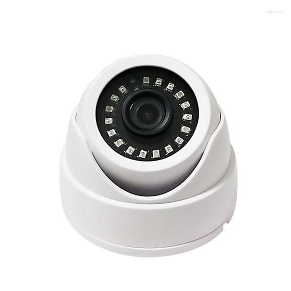 Xmeye Indoor 4K 8MP Infrarot Nachtsicht CCTV H.265 Hemisph￤re 18pcs IR -LEDs 48V POE IP -Kamera