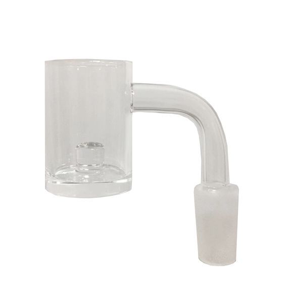 Großhandel Mixer Quarz Banger ENail Rauchen Heizschalen Innensäule Slurper 14mm männlich 90 Grad Heat Rig für Wasserpfeifen Bongs Zubehör