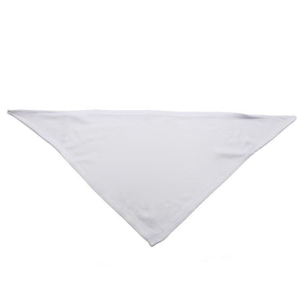 Abbigliamento per cani Fai da te Pet Burp Cloth Sublimazione Blank White Triangle Neck Sciarpa Forniture per cani Stampa digitale Bandana Fashion Bardian 4 9 Dheeo