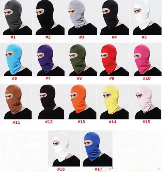 DHL Outdoor Sturmhauben Sport Hals Gesichtsmaske Ski Snowboard Windkappe Polizei Radfahren Sturmhauben Motorrad Gesichtsmasken BB1104