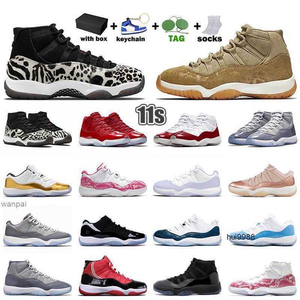 2023 aaa quality mens women jumpman11s basketball shoes new jumpman 11 11s vintage cool grey animal instinct infrared snakeskin pink lowJORDON JORDAB