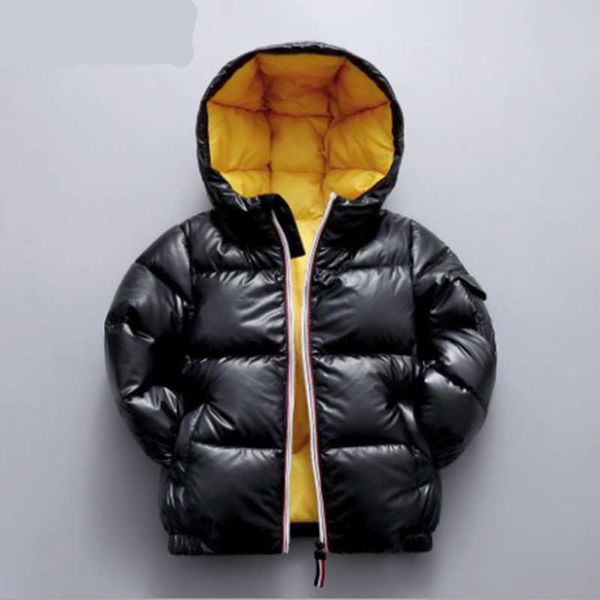 2023 Down Parkas Winter Boys Children Casual Thick Coats Hoodies For Baby Infant Warm Outerwear Toddler Jackets Clothing Girls Kids Tops