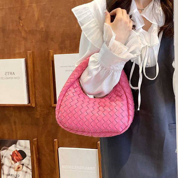 Abottegas Tote Bag Vneta Jodie Mini Teen Intercciato Designer DIY Ручная вязаная сумка подмышки одно плечо для женщин для женщин