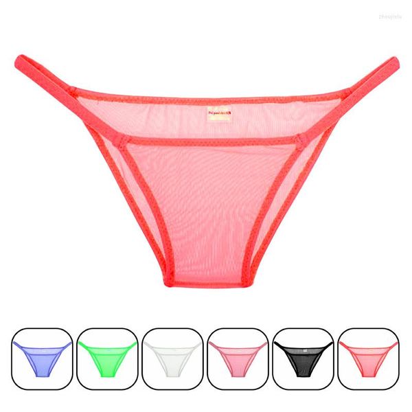 Unterhosen Niedrige Taille Slips Bikini Person Mode Mesh Männer 2022 Sexy Unterwäsche Rayon Männer Für Jockstrap