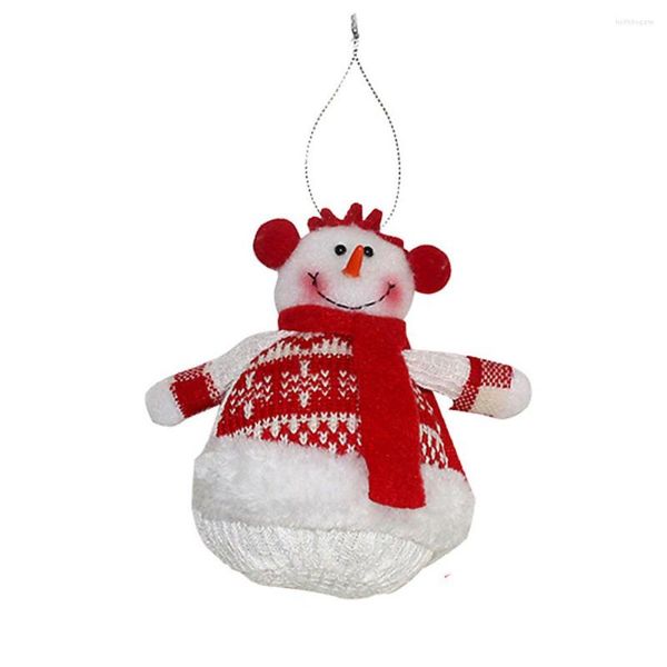 Decorazioni natalizie Bambole Ornamenti di Babbo Natale Decorazione Figurine Albero Forniture per feste Pezzi Pupazzo di neve