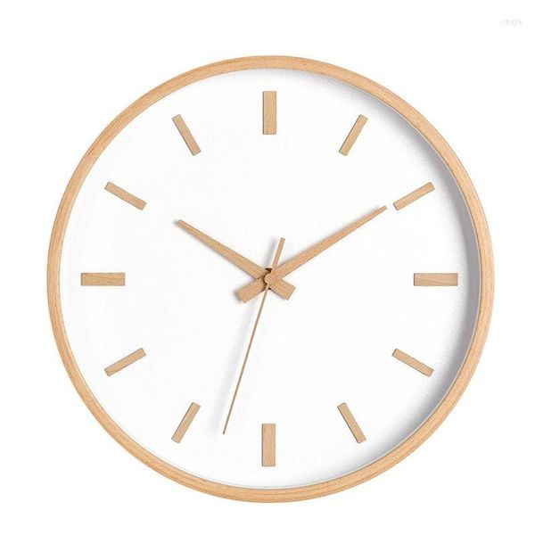Настенные часы скандинавские большие часы деревянные тихое Morden 3D Home Decor Watch Kitchen Degio de Parede Идеи подарков FZ748