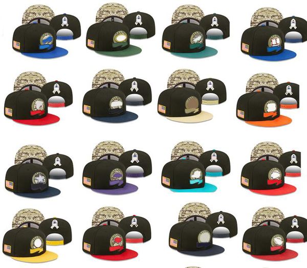 executar Salute To Service Snapback Chapéus Chapéu de Futebol Times Caps Snapbacks Ajustável Mix Match Order Todas as equipes kingcaps loja moda dhgate wear Treinamento