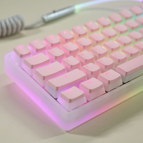 Tastaturen PBT-Tastenkappen mit Hintergrundbeleuchtung, OEM-Profil, 116 Tasten, Pudding-Tastenkappen für mechanische Cherry MX Switch-Tastatur mit ISO-Eingabe, EU-Layout 221103