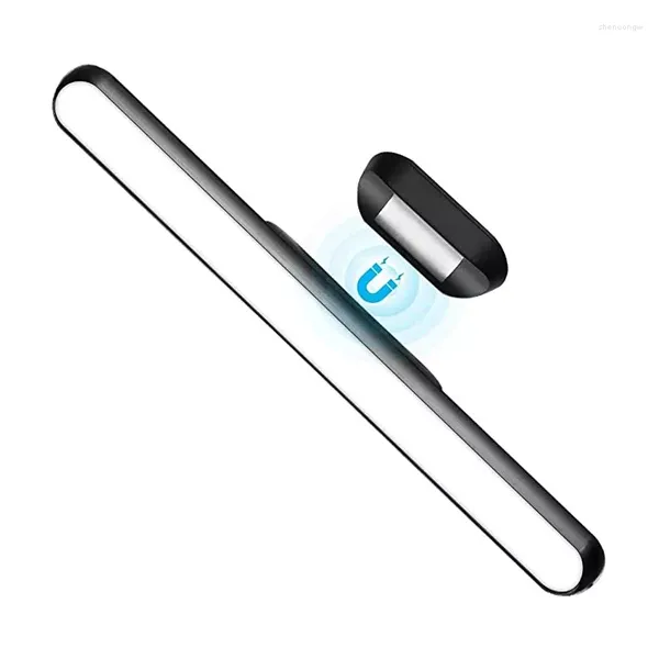 Luci notturne mobile a barra leggera dimmerabile 3w 3w incorporato da 2000 mAh e montaggio a magnete per lettura specchio da comodino lampada da comodino