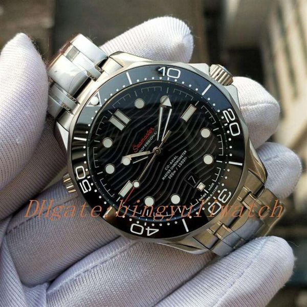 Luxus -Männer Uhren Automatisch Cal 8800 Mechanical Watch Männer Datum Bond Sport Keramik Beamte Planet Dive James Sport Skyfall 00250r