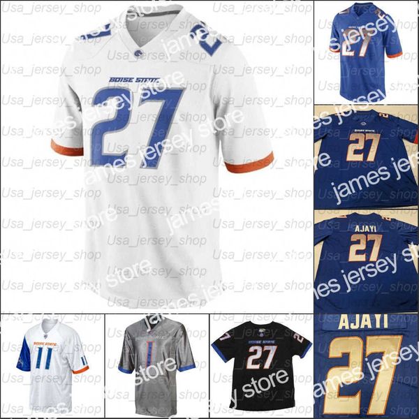 American College Football Wear Custom Boise State College Football Jerseys 27 Jay Ajayi 19 Hank Bachmeier 34 Robert Mahone 24 George Holani