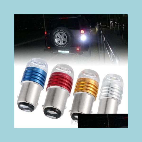 Bulbos de carro 2pcs 1156 BA15S 1157 BAY15D P21W DC 12V CARRO LED REVERSA LUZ DE LUZ LIGHT Stop BB Drop Deliver