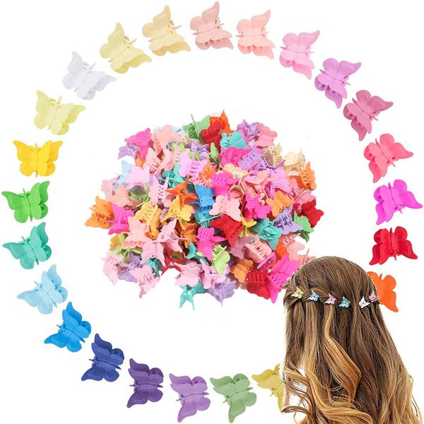 Nuove ragazze graziose piccole mollette per capelli fiore colorato stella corona artigli per capelli forcine colorate kawaii per bambini accessori moda dolci