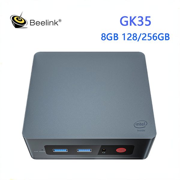 Beelink GK35 Intel J4205 Windows 10 MINI PC N3350 8 GB 128/256 GB SSD 2,6 GHz 5,8 G WiFi BT LAN Computer Mini PC Gamer VS GK MINI