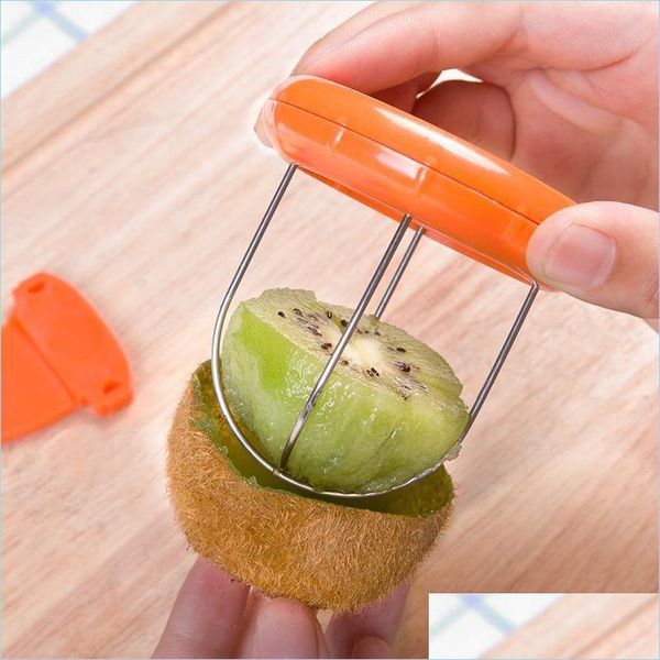 Ferramentas de vegetais de frutas Mini cortador de frutas descascador nova função criativa mti pitaya kiwifruit slicer home kitchets de cozinha 1 75jm ff dr dhcsd